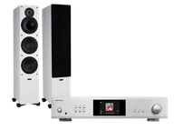 Zestawy stereo - Rotel S14 (srebrny) + Tesi 661 (biały) - miniaturka - grafika 1