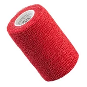 Apteczki i materiały opatrunkowe - Vitammy Autoband kolor czerwony 7,5cm x 450cm Elastyczny bandaż kohezyjny samoprzylepny - miniaturka - grafika 1