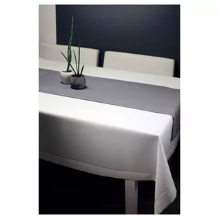 Obrus 140 x 280 Plamoodporny z Mereżką wz. 240_Bia - Obrusy i serwetki - miniaturka - grafika 3