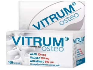 Vitrum Osteo, suplement diety, 100 tabletek - Witaminy i minerały - miniaturka - grafika 1