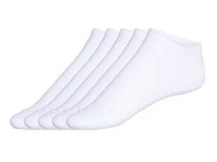 LIVERGY® Skarpetki stopki męskie z biobawełną, 5 par (Biały, 39-42) - Skarpetki męskie LIVERGY® Skarpetki stopki męskie z biobawełną, 5 par (Biały, 39-42) - Skarpetki męskie - miniaturka - grafika 1