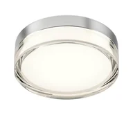 Lampy sufitowe - Redo 01-3725 - LED Plafon FRISBI LED/8W/230V IP44 chrom - miniaturka - grafika 1