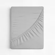 Prześcieradła - Prześcieradło gładkie 100x200 cm, jasnoszary szt. 1 - miniaturka - grafika 1