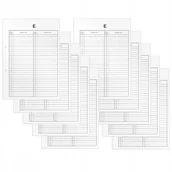 Przekładki do segregatorów - Zestaw 10x Wkłady Do Akt Osobowych A4 Typ E 2R - miniaturka - grafika 1