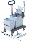 Miotły, szufle, mopy - Zestaw UltraSpeed Pro Double Bucket Ready to Go Kit Push (ML) - miniaturka - grafika 1