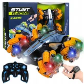 Zabawki zdalnie sterowane - Auto Rc Twister 4X4 Sterowany Gestami Ręką + Pilot - miniaturka - grafika 1