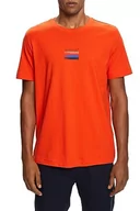Koszulki męskie - ESPRIT T-shirt męski, 882/Bright Orange 3, XL - miniaturka - grafika 1