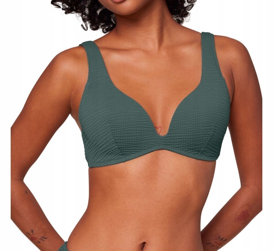 Góra Bikini Triumph Summer Expression P 02 36C 70C Zielona Usztywniana