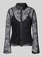 Bluzki damskie - Bluzka 2 w 1 o kroju regular fit - miniaturka - grafika 1