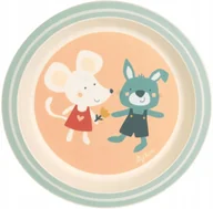 Miseczki i talerzyki dla dzieci - Talerz dla dzieci Mysz i Królik 21cm Sigikid - miniaturka - grafika 1