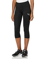 Spodnie damskie - PUMA Damskie spodnie Active 3/4, czarne, XL - miniaturka - grafika 1