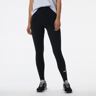 Spodnie damskie - Damskie Spodnie NEW BALANCE NB ESSENTIALS STACKED LEGGING NBWP21509BK – Czarny - miniaturka - grafika 1