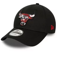 Czapki i chusty sportowe męskie - Czapka New Era 9Forty NBA Kidsill 940 Bulls 60434958 - czarna - miniaturka - grafika 1