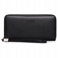 Portfele - Portfel damski GOIACII Ze Sztucznej Skóry Czarny - miniaturka - grafika 1