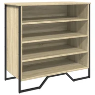 Szafki na buty - vidaXL Stojak na buty dąb sonoma 80x38x78 cm Materiał drewnopochodny - miniaturka - grafika 1