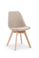 Krzesła - Krzesło Tapicerowane do Jadalni K303 Beżowe ean: 5905248118003 - miniaturka - grafika 1