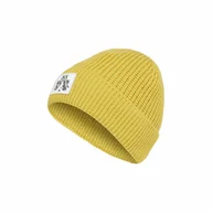 Czapki męskie - Czapka Jack Wolfskin BADGE BEANIE mustard - ONE SIZE - miniaturka - grafika 1