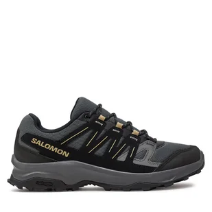 Trekkingi Salomon Grivola L47605600 Szary - Buty trekkingowe męskie - miniaturka - grafika 1