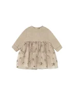 Sukienki i spódniczki dla dziewczynek - Mayoral Sukienka codzienna 2824 Beżowy Regular Fit - miniaturka - grafika 1