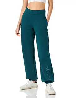 Spodnie damskie - KENDALL & KYLIE Damskie spodnie dresowe K&k W Tonal Kkw3711717, szmaragdowe, M - grafika 1