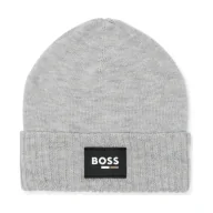 Czapki dla dzieci - BOSS Kidswear Czapka z dodatkiem wełny - miniaturka - grafika 1