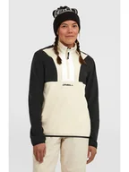 Bluzy damskie - O'Neill Bluza polarowa w kolorze czarno-beżowym - miniaturka - grafika 1