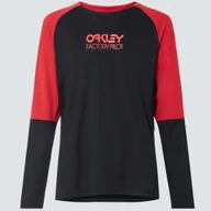Koszulki męskie - OAKLEY LONGSLEEVE SWITCHBACK FOA401893-02E r L - miniaturka - grafika 1