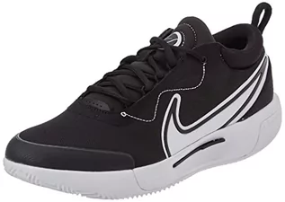 Trampki męskie - Nike Męskie trampki Court Zoom Pro, czarny biały, 43 EU - grafika 1