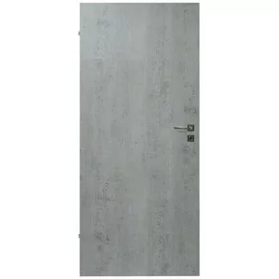 Skrzydło pełne Deco 90 lewe beton - Drzwi wewnętrzne - miniaturka - grafika 1