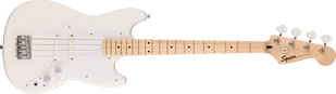 Squier Sonic Bronco Bass Maple Fingerboard White Pickguard Arctic White - Gitary basowe - miniaturka - grafika 1