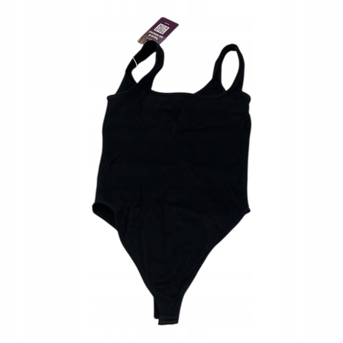 Body damskie Heyshape modelujące z prążkowanego materiału M