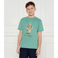 Koszulki dla chłopców - POLO RALPH LAUREN T-shirt Regular Fit - miniaturka - grafika 1