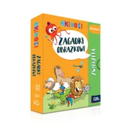 Zabawki kreatywne - Zagadki Obrazkowe. Zwierzęta – Okidoki - miniaturka - grafika 1