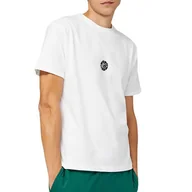 Koszulki sportowe męskie - Koszulka New Balance MT23582WT - biała - miniaturka - grafika 1