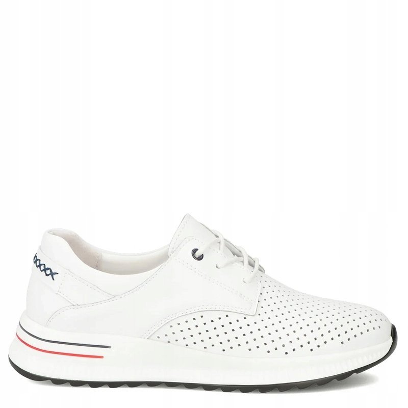 Filippo Skórzane Sneakersy Półbuty Damskie Białe DP6022-26-WH r.38