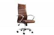 Fotele i krzesła biurowe - Fotel biurowy Big Deal 107-117 cm kawowy - Invicta - miniaturka - grafika 1