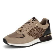 Sneakersy damskie - Sneakersy MEXX MI001008343W-02 Beżowy - miniaturka - grafika 1