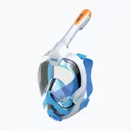 Maski do nurkowania - Maska pełnotwarzowa do snorkelingu SEAC Magica white/orange - miniaturka - grafika 1