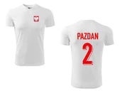 Koszulki sportowe męskie - Treningowa Koszulka POLSKA PAZDAN 2 jr - miniaturka - grafika 1