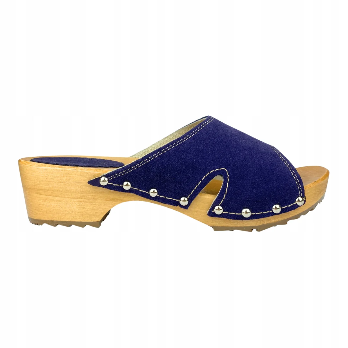 Drewniaki Bellezia Granatowe - 40, 40