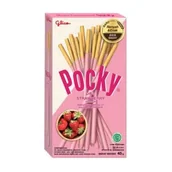 Paluszki - Glico Pocky Strawberry 45g - miniaturka - grafika 1