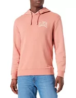 Bluzy męskie - Lee Męska bluza z kapturem, rdzawa, rozmiar S, rdza, S - miniaturka - grafika 1