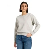 Bluzy damskie - felpa donna lee 112371560 raglan crew grey heather - LEE - miniaturka - grafika 1