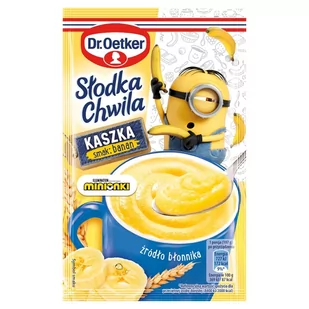 Dr. Oetker Słodka Chwila Kaszka smak banan 47 g - Dodatki do ciast w proszku - miniaturka - grafika 1