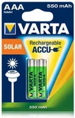 Ładowarki i akumulatory - Varta Akumulator Solar AAA / R03 550mAh 2 szt. - miniaturka - grafika 1