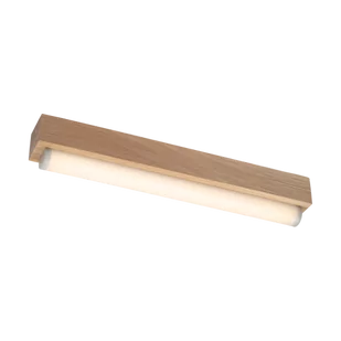Britop Kinkiet LAMPA ścienna AQUA VIVA 8960174 łazienkowa OPRAWA belka LED 6W 3000K drewniana IP44 drewno 8960174 - Lampy ścienne - miniaturka - grafika 1