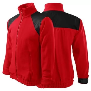 Polar czerwony męski z haftem nadrukiem logo firmy 360g 506 kolor 07 polar podstawowy - Moda i Uroda OUTLET - miniaturka - grafika 1