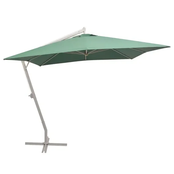 Parasol ogrodowy 300x300 cm, zielony, UV