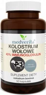 Przeziębienie i grypa - Medverita, Kolostrum Wołowe 400 Mg, 50 Kaps. - miniaturka - grafika 1