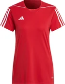 Bluzki damskie - Koszulka damska adidas Tiro 23 League Jersey czerwona HT6549-XS - miniaturka - grafika 1